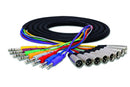 Hosa STX-802M 2m 8-Channel Balanced Snake, 1/4" TRS to XLR3M