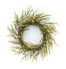 Melrose Mini Daisy Floral Wreath 18"D