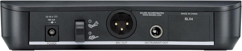 Shure BLX24/SM58‑H10 Wireless Vocal System – BLX4 Receiver & SM58 Handheld