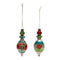 Multicolor Mercury Glass Reflector Drop Ornament (Set of 12)