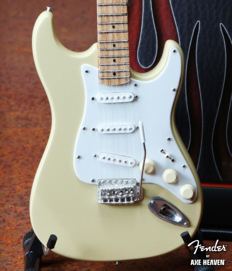 Axe Heaven Fender Stratocaster Mini Guitar Replica - Cream - New Open Box