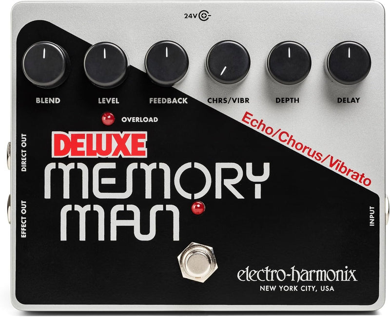 Electro-Harmonix Deluxe Memory Man Analog Delay/Chorus/Vibrato Guitar Pedal
