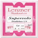 Lenzner Super Solo Jazz Double Bass Strings 3/4 Medium Gut Nickel Orchestra A