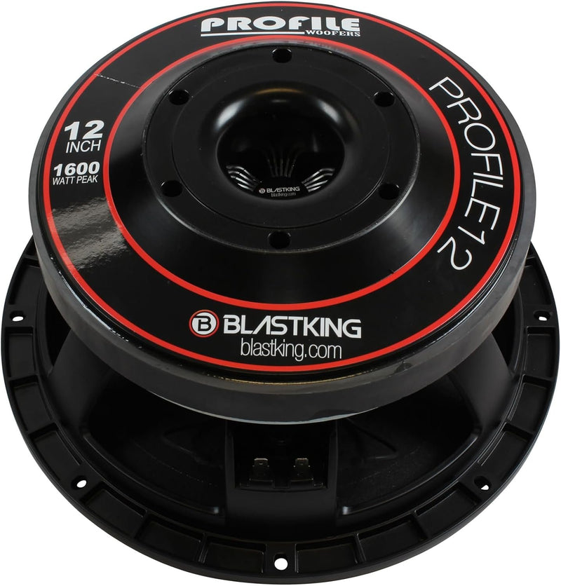 BlastKing PROFILE12 12" 1600 Watt High Output Woofer Speaker