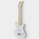 Loog Pro VI Electric Short‑Scale 6‑String Kids Guitar – LGPROEW – White