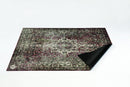 Drum N Base Vintage Persian Style Drum Rug – Classic Worn, 5.34' x 4.65'