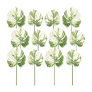 Melrose Light Varigated Philo Leaf Stem (Set of 12)