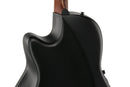 Ovation Custom Balladeer Acoustic‑Electric Guitar - Vintage Burst w/ Gig Bag