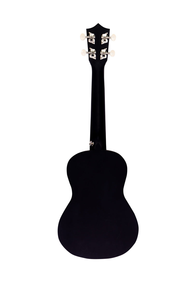 Bamboo Panther Concert Ukulele 23″ Black Edition - U23‑PANTHER