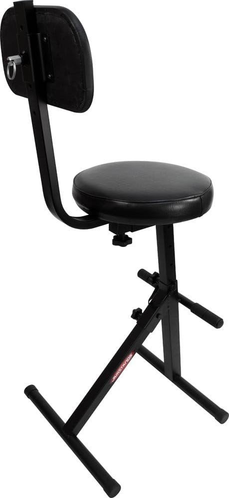 Ultimate Support JS-MPF100 JamStands Music Performance Chair w/ Adjustable Back