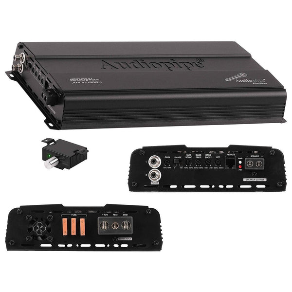Audiopipe Monoblock Mini Amplifier 1500W APLX-1500.1