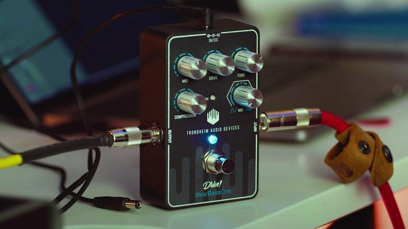 Trondheim SkarBassOne Analog Bass Preamp and Multiband Overdrive Pedal