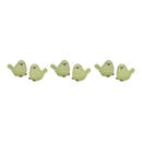 Melrose Irredescent Ceramic Bird Figurine (Set of 6)