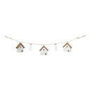 Melrose House and Tube Vase String Garland (Set of 2)