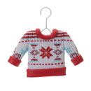 Melrose Nordic Stocking and Sweater Ornament (Set of 12)