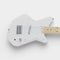 Loog Pro VI Electric Short‑Scale 6‑String Kids Guitar – LGPROEW – White