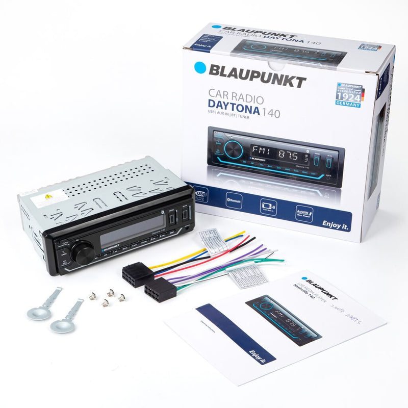 BLAUPUNKT Daytona 140 Single-DIN Bluetooth Car Stereo Receiver