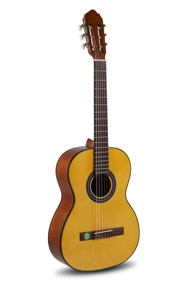 GEWA Student 7/8-Size Solid Top Classical Guitar – Natural Spruce