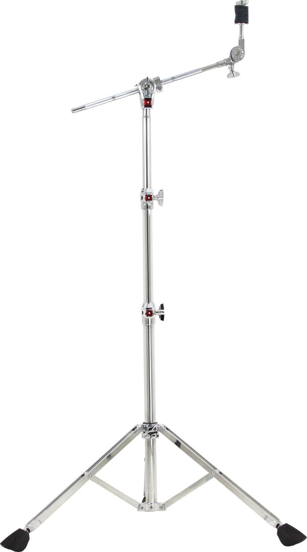 British Drum Co Casino Boom Cymbal Stand CAS‑HW‑BS – Double‑Braced Palladium