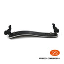 Pedi Elegante 4/4 Violin Shoulder Rest – Carbon Fiber with Titanium Hardware