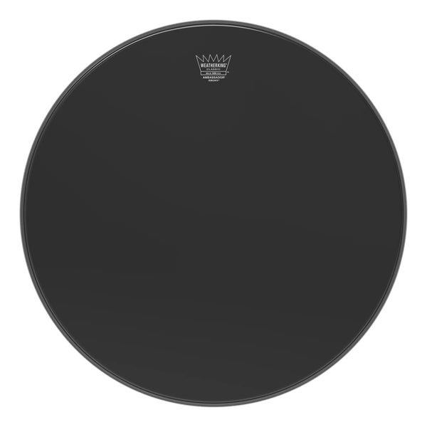 Remo Ambassador Classic Fit Ebony 20" Bass Drumhead - CL-1020-ES