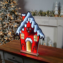Melrose Pepperpint Gingerbread House Ekkolight 26"H