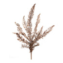 Melrose Icy Winter Fern Spray (Set of 6)
