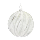 Ribbed Mercury Glass Ball Ornament (Set of 6)