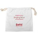 Sela Harmony 6.7" Brass Singing Bowl w/ Mallet & Felt Stationary Ring – SE262