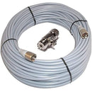 Workman Bandit RG8X 100Ft Coax Cable PL-259 Molded Ends 8X-100-PL-PL