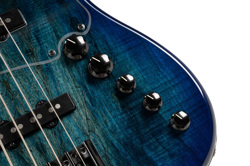 Cort GB-Fusion 4-String Electric Bass Guitar - Blue Burst
