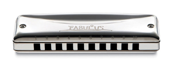 Suzuki F-20E-D Fabulous 10-Hole Diatonic Equal Temperament Harmonica - Key of D