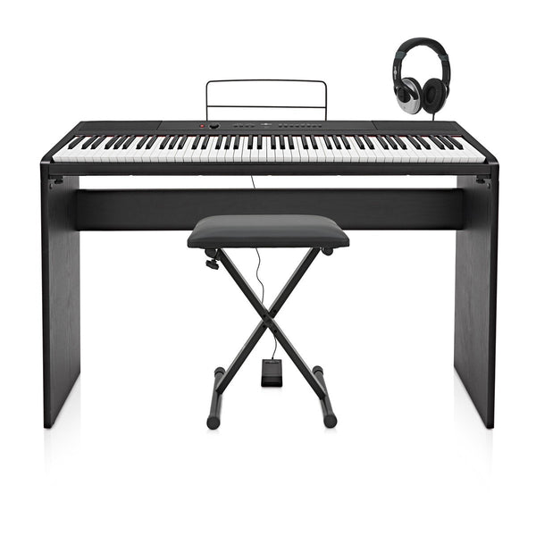 Artesia AM-1 88 Key Digital Piano w/Deluxe Stand, Bench & Headphones