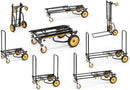 Rock-N-Roller R6RT Mini Multi-Cart, 8-in-1 Folding Equipment Transporter