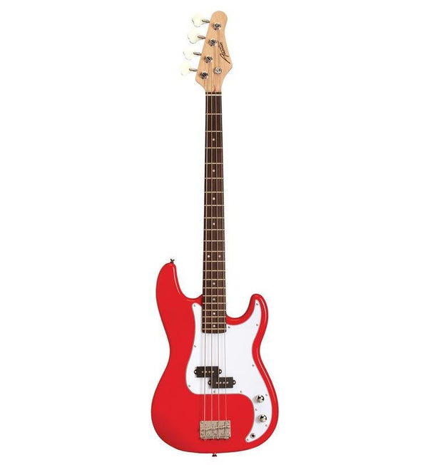 Austin Classic Double Cutaway Bass – Red - APB200RD
