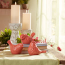 Melrose Ceramic Floral Bird Figurine (Set of 6)