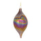 Irredescent Glass Swirl Ornament (Set of 6)