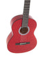 GEWA Basic Classical Guitar 3/4 – Transparent Red – PS510‑143