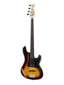Cort GB34JJ 4-String Bass Guitar - 3-Tone Sunburst