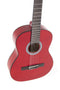 GEWA Basic Classical Guitar 1/2 -Transparent Red - PS510‑123