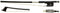 Gewa Carbon 4/4 Cello Bow Full-Lined Nickel Ebony Frog - A71C50