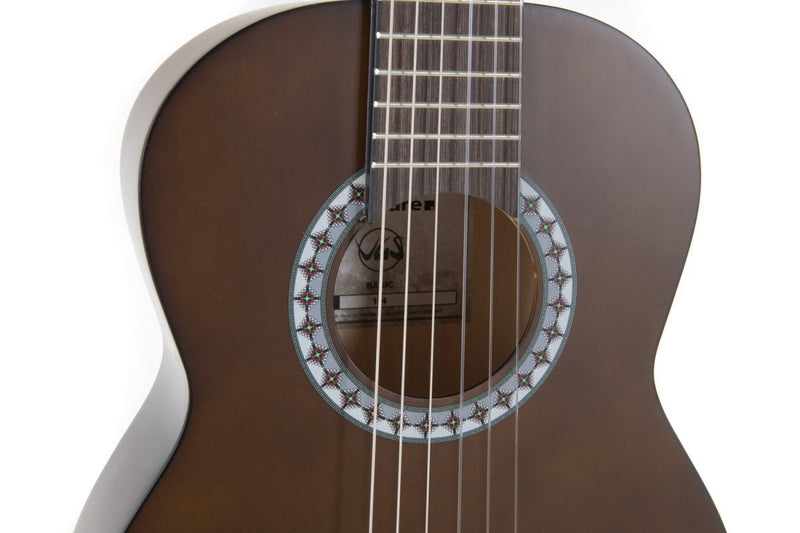 GEWA Basic Classical Guitar 1/4 - Matte Walnut - PS510‑110