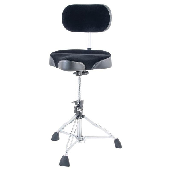 Dixon K Series Moto Backrest Drum Throne – Black - PSN12MB
