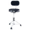 Dixon K Series Moto Backrest Drum Throne – Black - PSN12MB
