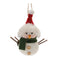 Plush Snowman Ornament (Set of 12)