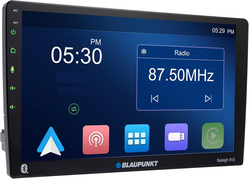 Blaupunkt Raleigh 10.1" 2-DIN Touchscreen Receiver w/ Apple CarPlay & Android