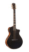 Cort Masterpiece Series MODERNBLACK Acoustic-Electric Guitar - Trans Black Gloss