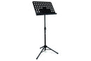 Hosa MUS-439 Conductor-Style Folding Music Stand – Adjustable Tripod Base