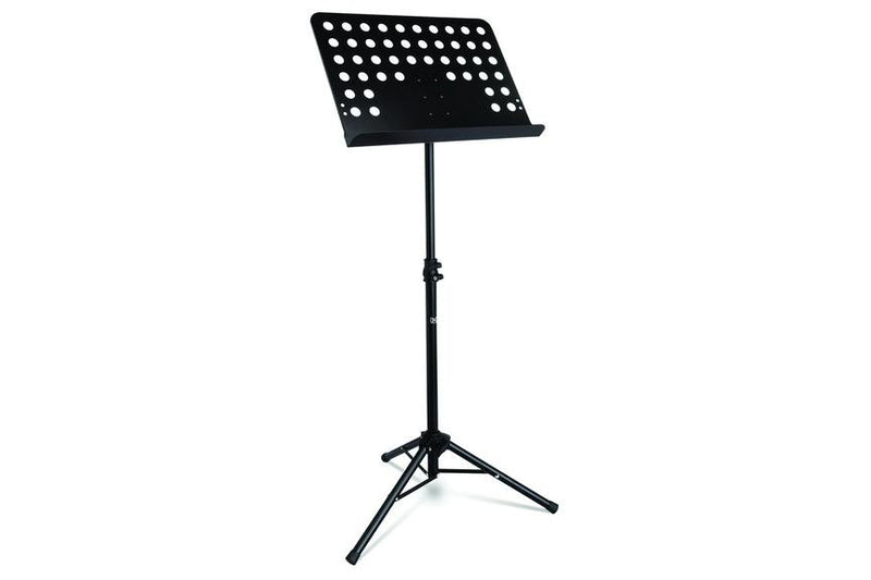 Hosa MUS-439 Conductor-Style Folding Music Stand – Adjustable Tripod Base