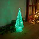 Melrose Green LED Christmas Tree 12"H
